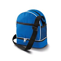 Sac de pétanque bleu avec compartiment triplette