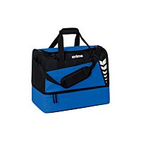 Sac de sport SIX WINGS avec compartiment inférieur - bleu roi/noir