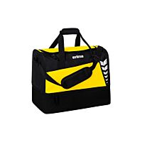 Sac de sport SIX WINGS avec compartiment inférieur - jaune/noir