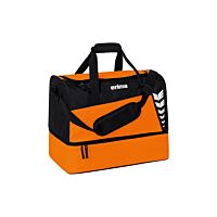 Sac de sport SIX WINGS avec compartiment inférieur - orange/noir