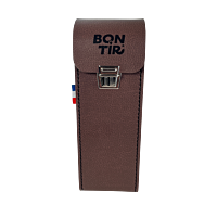 Sacoche rigide verticale Bon Tir – Marron