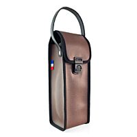 Sacoche souple 3 boules - Marron/Noir