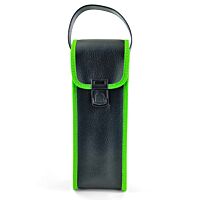 Sacoche souple 3 boules - Noir/Vert Fluo