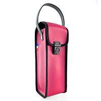 Sacoche souple 3 boules - Rose/Noir