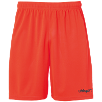 Short Basic - Rouge Fluo/noir - Enfant
