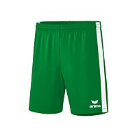 Short Retro Star - Enfant - émeraude/blanc