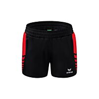 Short Worker Six Wings - Femme - noir/rouge