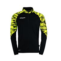 Sweat Goal 25 - Noir/jaune Citron - Enfant