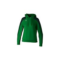 Sweat à capuche EVO STAR - Femme - émeraude/pine grove