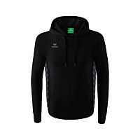 Sweat à capuche Essential Team - Enfant - noir/gris