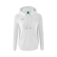Sweat à capuche Essential Team - Femme - blanc/gris