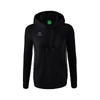 Sweat à capuche Essential Team - Femme - noir/gris