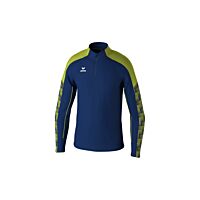 Sweat d'entraînement EVO STAR - Enfant - bleu marine/jaune citron