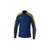 Sweat d'entraînement EVO STAR - Homme - bleu marine/jaune citron