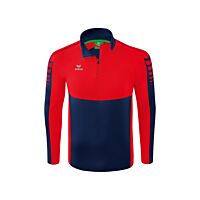 Sweat d'entraînement Six Wings - Homme - bleu marine/rouge