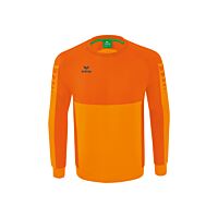 Sweat-shirt SIX WINGS - Enfant - corail/orange