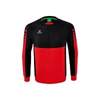 Sweat-shirt SIX WINGS - Enfant - rouge/noir