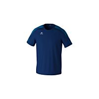 T-Shirt EVO STAR - Enfant - bleu marine/mykonos blue