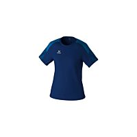T-Shirt EVO STAR - Femme - bleu marine/mykonos blue
