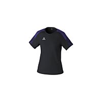 T-Shirt EVO STAR - Femme - noir/ultra violet