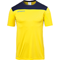T-Shirt Offense 23 - Jaune Citron/bleu Marine/ - Homme