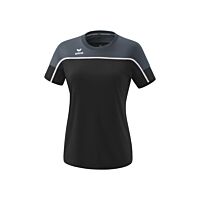 T-shirt CHANGE by erima - Femme - noir grey/gris/blanc