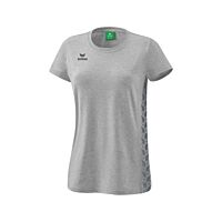 T-shirt Essential Team - Femme - gris clair chiné/gris