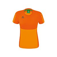 T-shirt Six Wings - Femme - corail/orange
