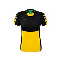 T-shirt Six Wings - Femme - jaune/noir
