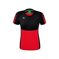 T-shirt Six Wings - Femme - rouge/noir