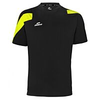 Tee-Shirt ACTION ELDERA - Noir/Jaune FLUO