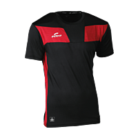 Tee-shirt 10NAMIK ELDERA - Noir/Rouge m