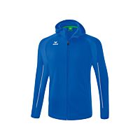 VESTE D'ENTRAÎNEMENT AVEC CAPUCHE LIGA STAR - Enfant - bleu roi/blanc