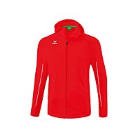 VESTE D'ENTRAÎNEMENT AVEC CAPUCHE LIGA STAR - Homme - rouge/blanc