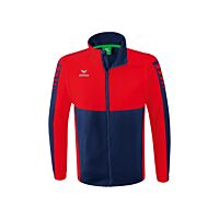 Veste Six Wings avec manches amovibles - Homme - bleu marine/rouge