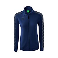 Veste Tracktop Essential Team - Femme - bleu marine/gris