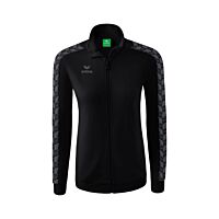 Veste Tracktop Essential Team - Femme - noir/gris