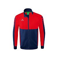 Veste Worker Six Wings - Homme - bleu marine/rouge