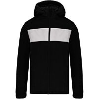 Veste club unisexe - Noir/Blanc