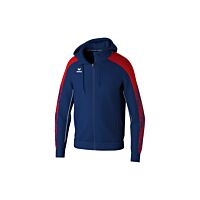 Veste d'entraînement EVO STAR avec capuche - Enfant - bleu marine/rouge