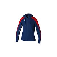 Veste d'entraînement EVO STAR avec capuche - Femme - bleu marine/rouge