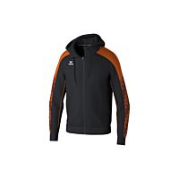 Veste d'entraînement EVO STAR avec capuche - Homme - noir/orange
