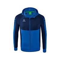 Veste d'entraînement Six Wings à capuche - Enfant - bleu roi/bleu marine