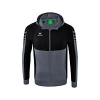 Veste d'entraînement Six Wings à capuche - Enfant - gris/noir