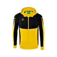 Veste d'entraînement Six Wings à capuche - Enfant - jaune/noir