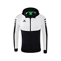 Veste d'entraînement Six Wings à capuche - Enfant - noir/blanc
