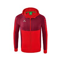 Veste d'entraînement Six Wings à capuche - Enfant - rouge/bordeaux