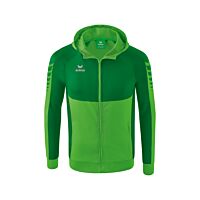 Veste d'entraînement Six Wings à capuche - Enfant - vert/émeraude