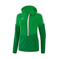 Veste d'entraînement à capuche Squad - Femme - fern vert/vert/gris