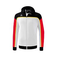 Veste d'entraînement avec capuche CHANGE by erima - Enfant - blanc/noir/rouge